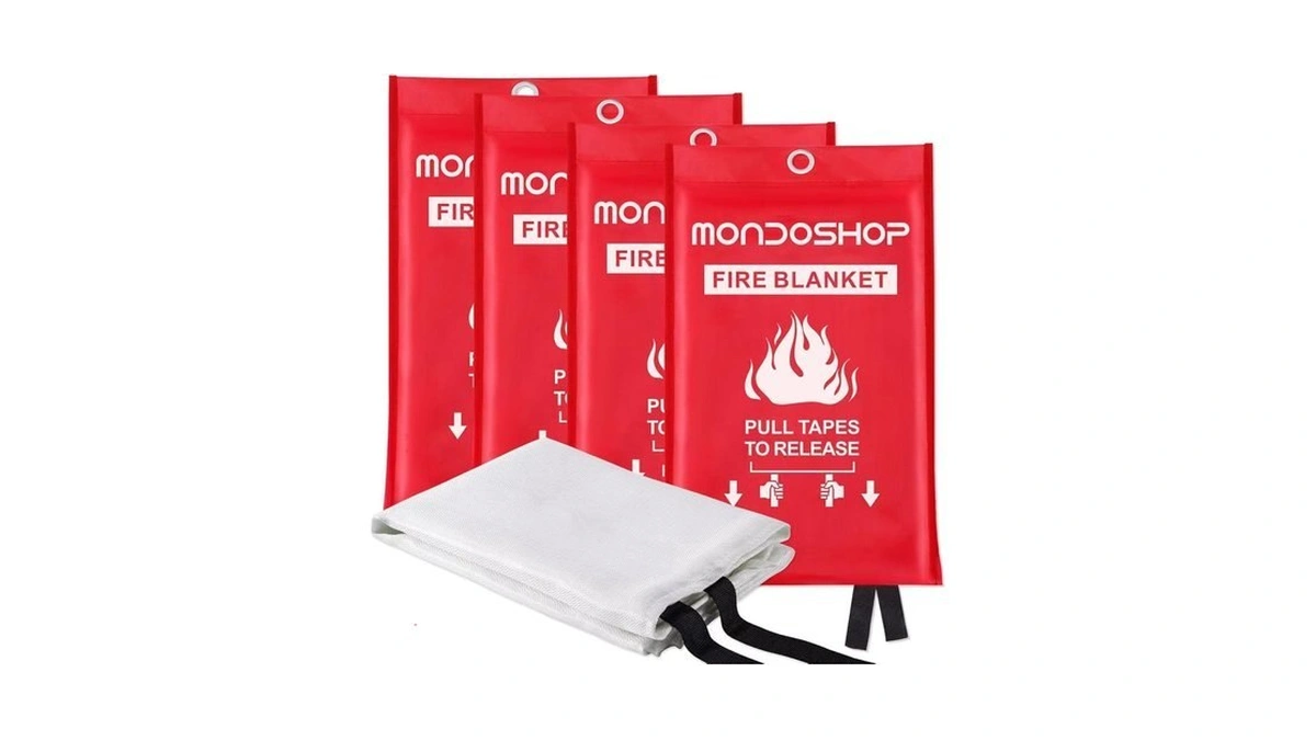 Mondoshop Fire Blanket For Home And Kitchen, 4 Pack, 40"