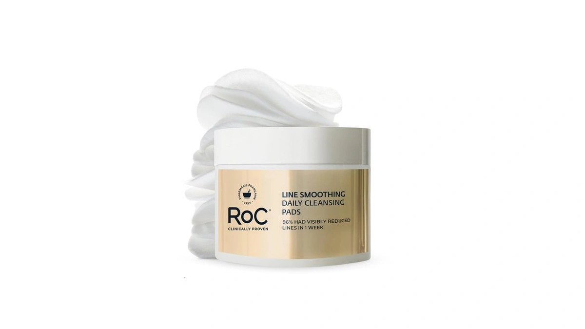 Roc Resurfacing Disks, Line Smoothing Exfoliating Makeup Remover Pads 28