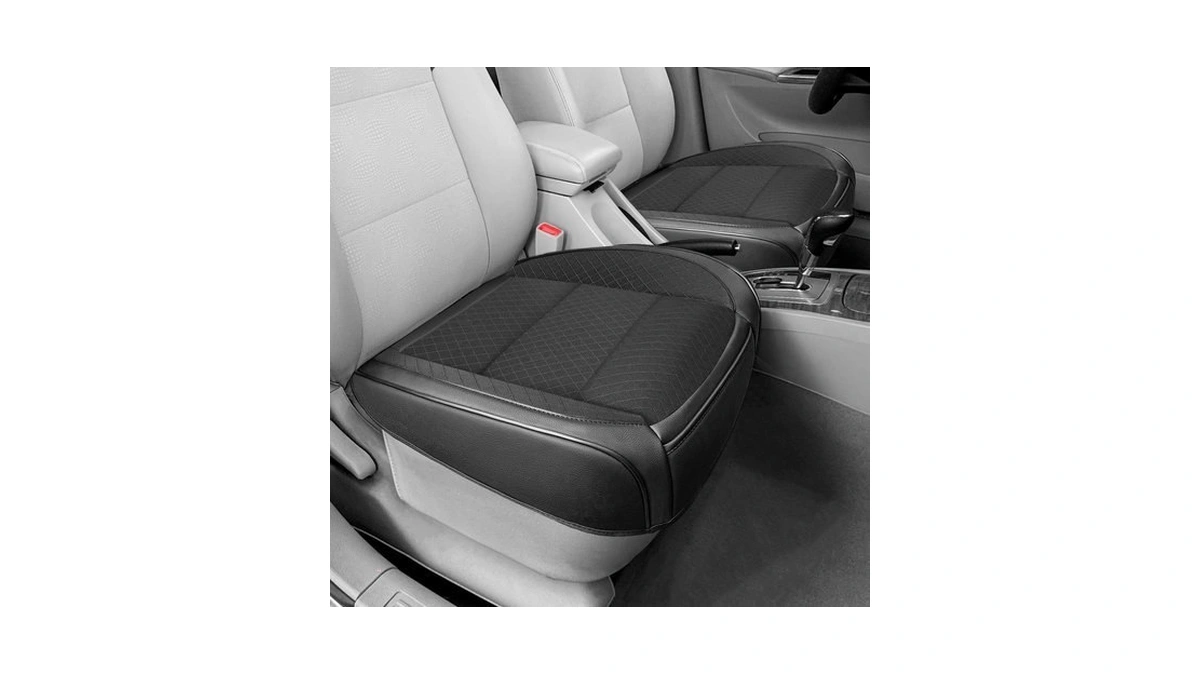 Beitk 2 Pack Black Ventilated Cooling Mesh Bottom Car Seat