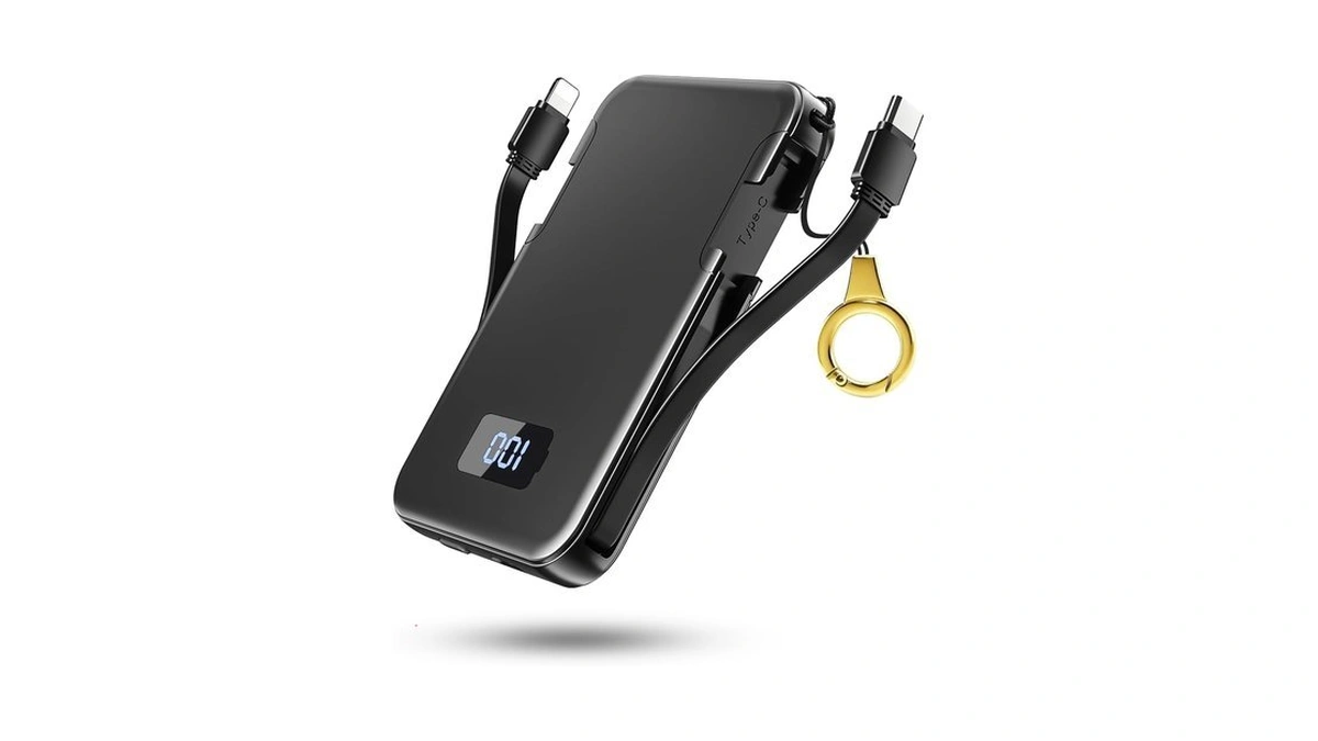 Rruhhk Ultra-slim 5000mah Portable Charger For Iphone & Android, Mini