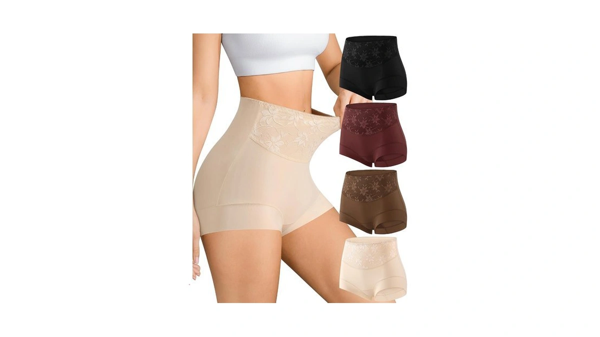 Opiboo Womens High Waisted Seamless Maternity Underwear No Show Panties