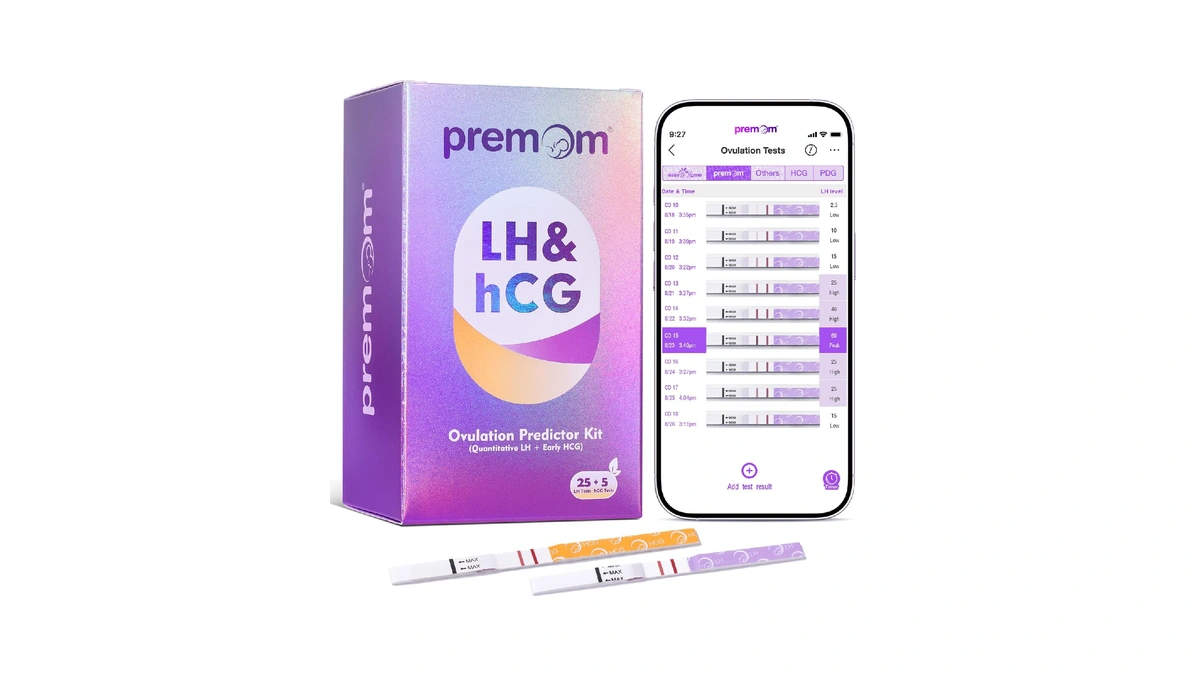 Premom Quantitative Ovulation Test Strips: 5x Pregnancy Rate Found* Use