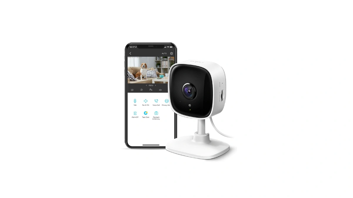 Tp-link Tapo 1080p Indoor Security Camera For Baby Monitor, Dog