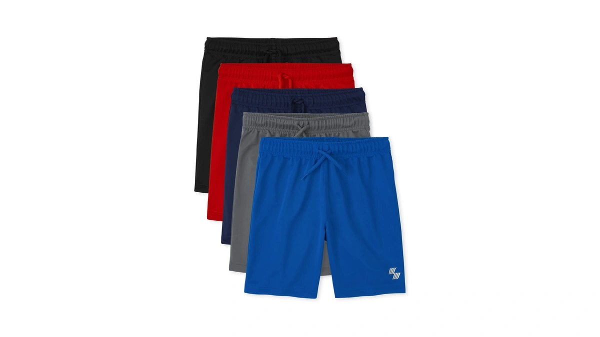 The Children's Place Boys Basketball Shortsmulti Clrsmall (5/6)