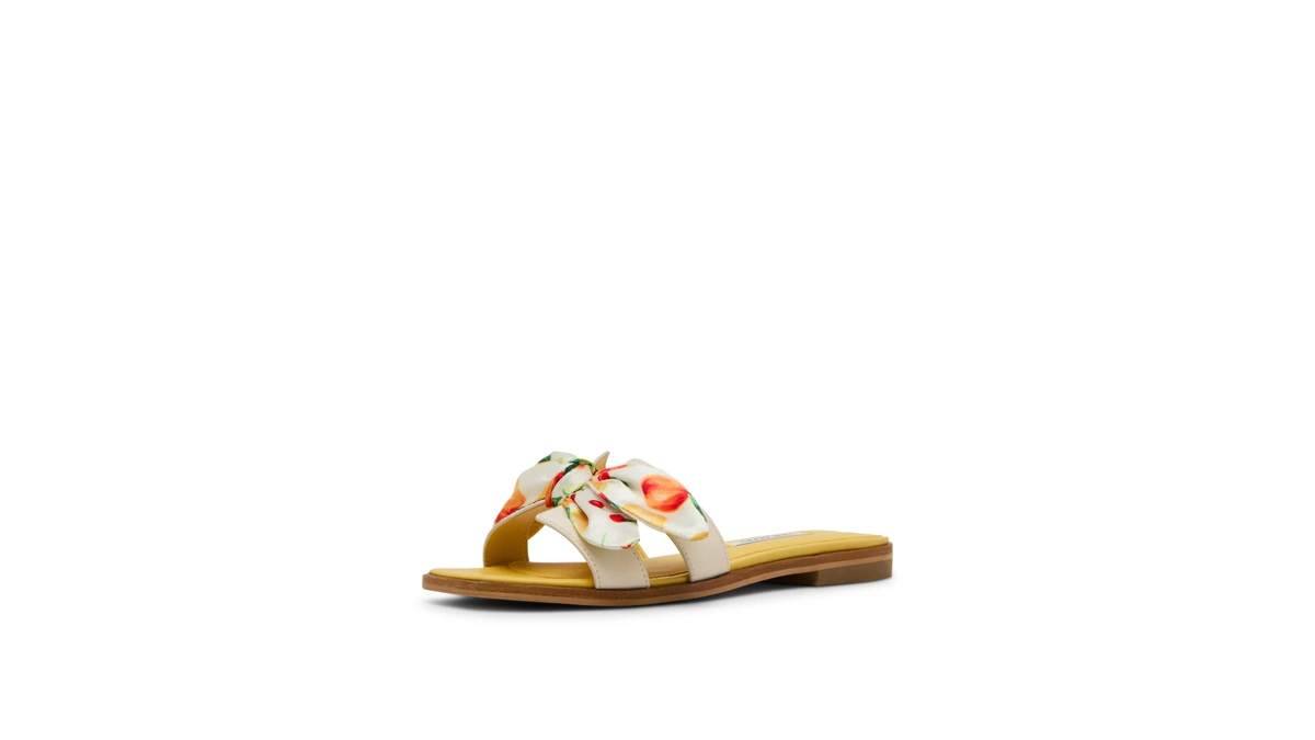 Steve Madden Women's Hadyn Sandal, Citrus Multi Scarf, 6.5