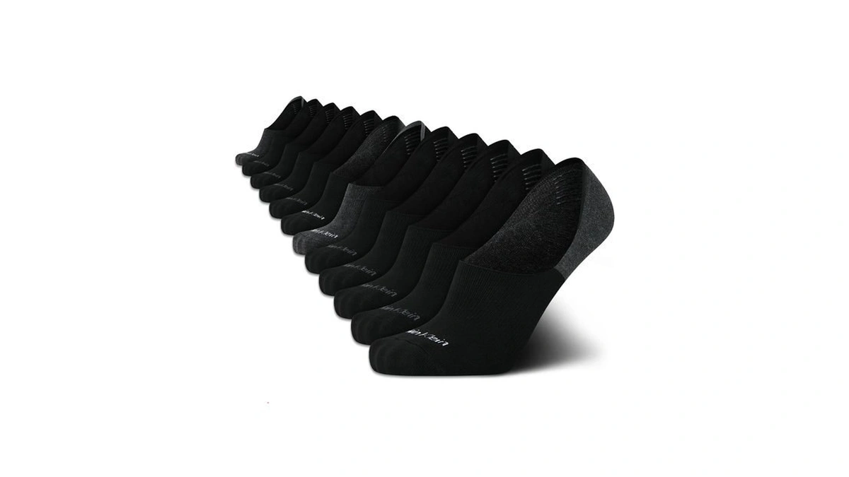 Calvin Klein Mens 12 Pack Lightweight Non Slip No Show
