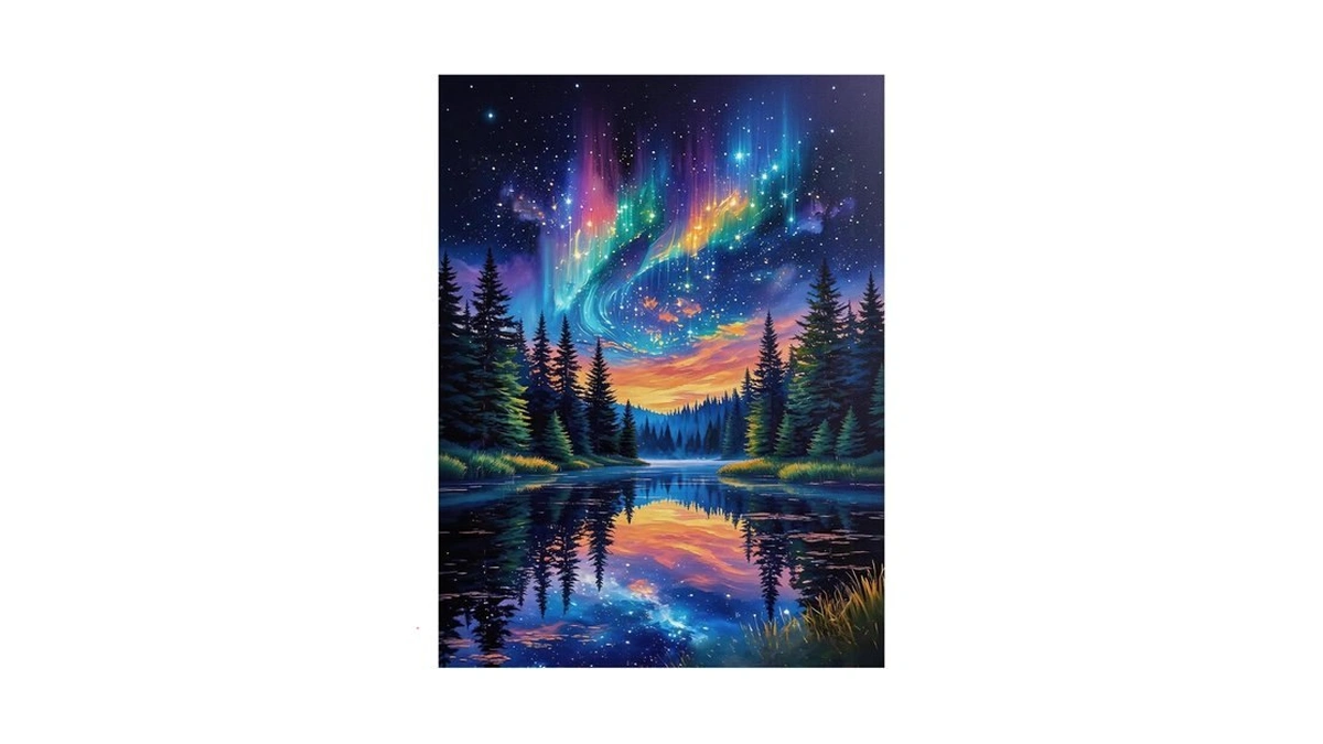 Diamond Art Kits For Adults, Starry Sky Diamond Painting, 12x16