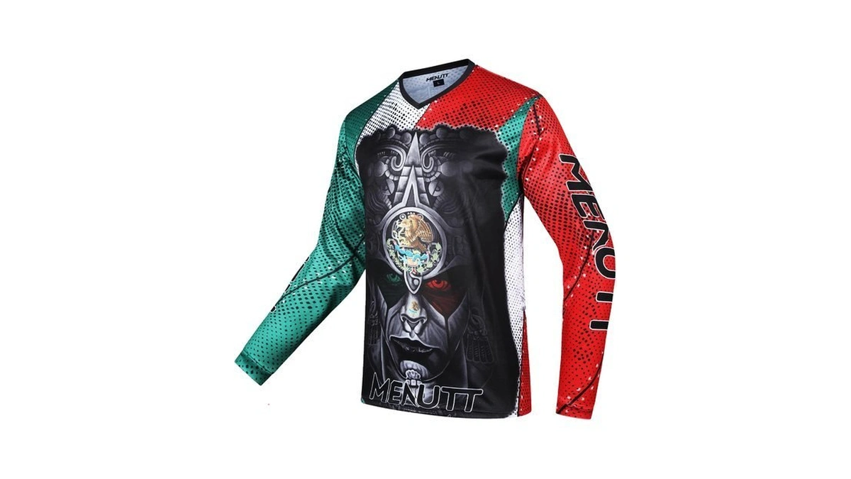 Menutt Men's Mountain Bike Jersey Long Sleeve Mtb Off-road Mexico