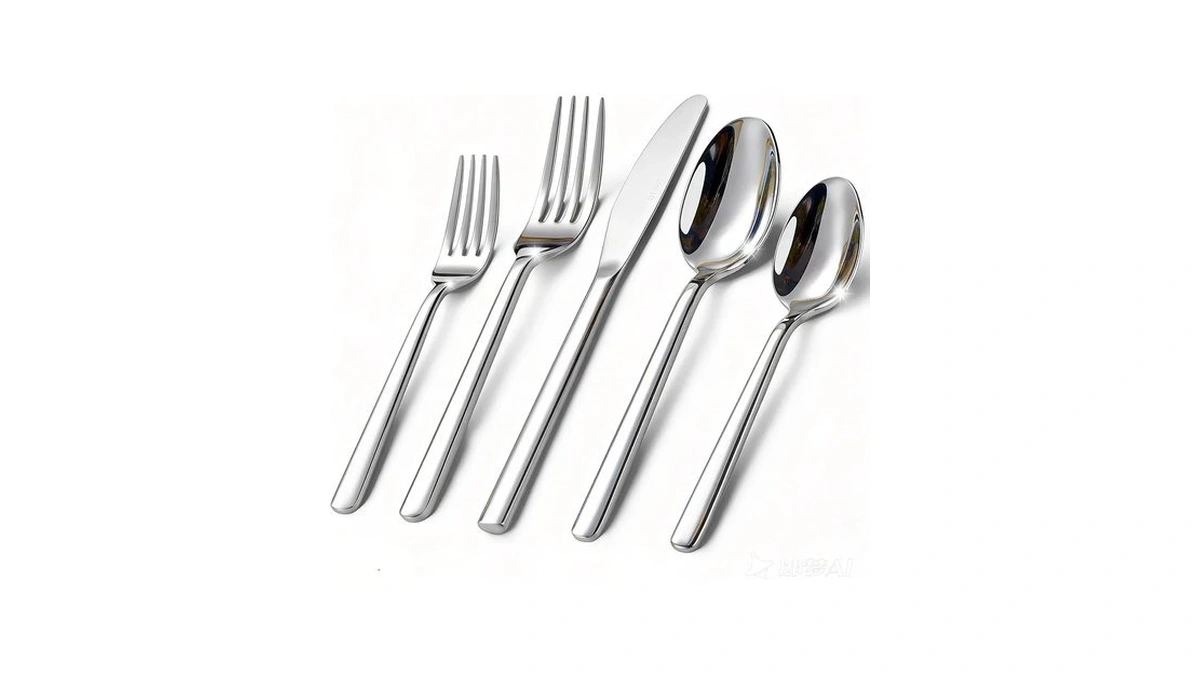 Ervilo 40-piece Silverware Set For 8, Luxury Stainless Steel Flatware