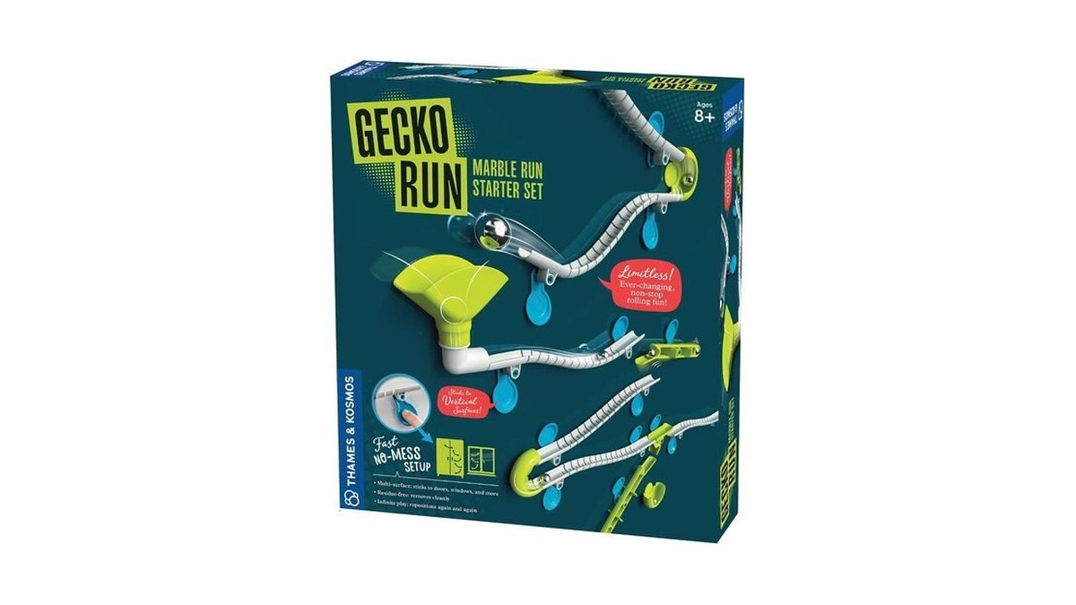 Gecko Run Marble Run Starter Set By Thames & Kosmos,