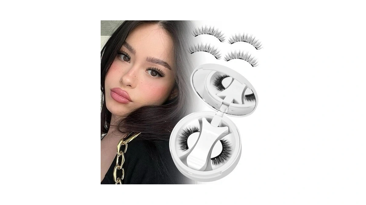 Higu Clace Magnetic Eyelashes1 Pairs Magnetic Lashes With Applicator(nz-a)