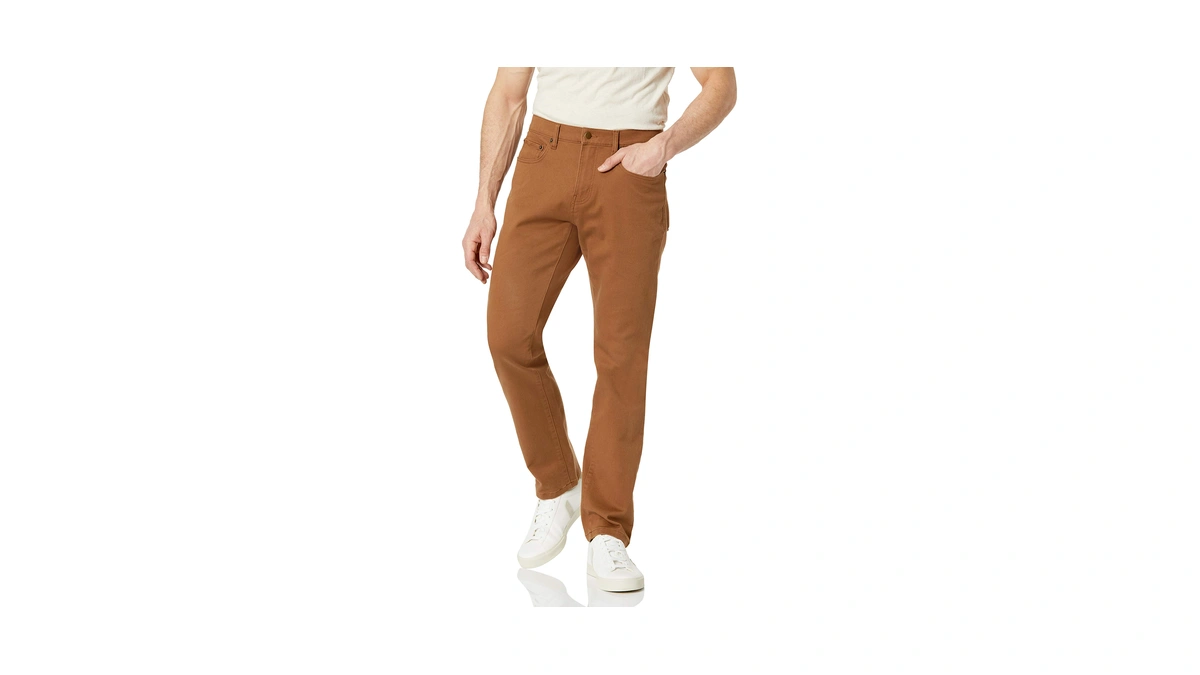 Amazon Essentials Men's Athletic-fit Stretch Jeans - Discontinued Colors, Dark