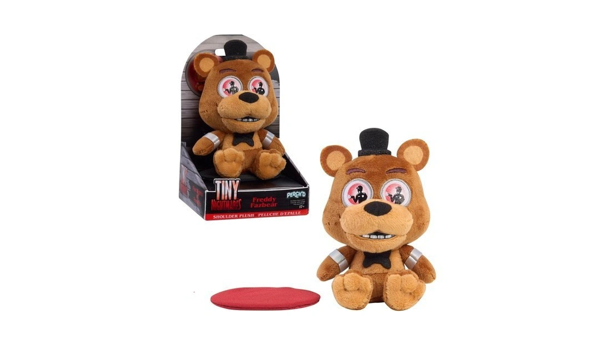 Perch’d Tiny Nightmares Freddy Shoulder Plush Magnetic Shoulder Pal