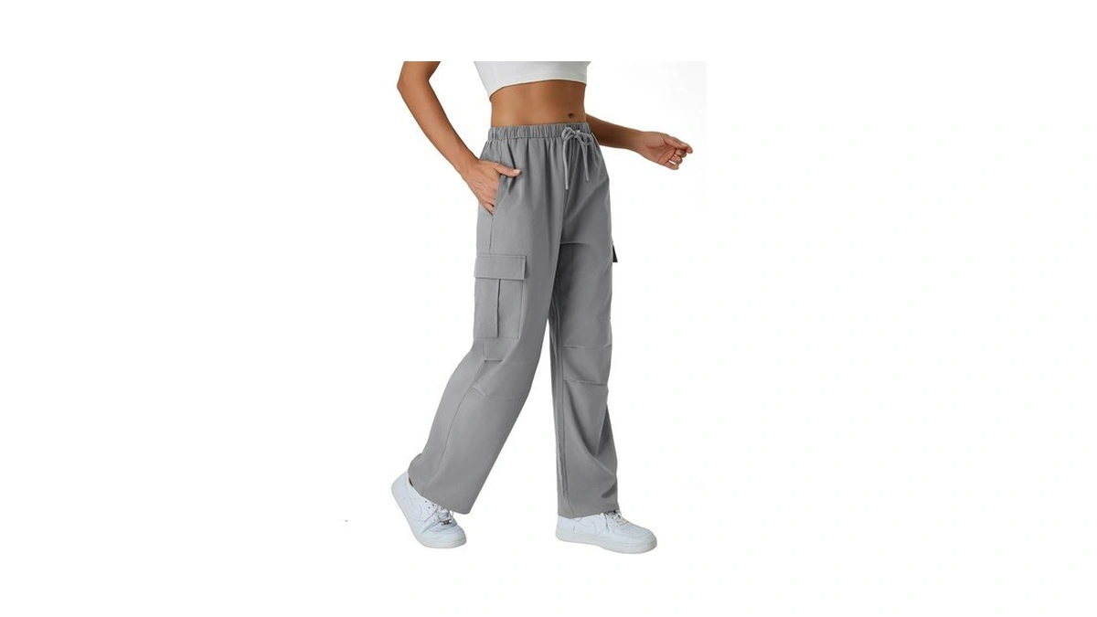 Keriffe Women's Cargo Pants Quick Dry Lightweight Hiking Pants 4