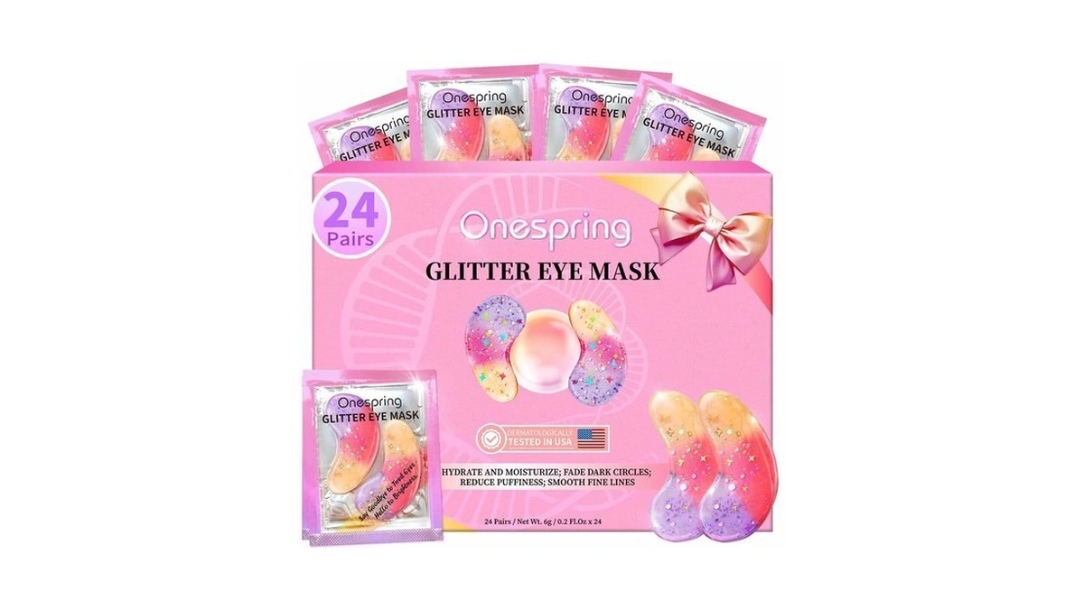 Eye Masks (24 Pairs) - Gift For Her - Tri-color