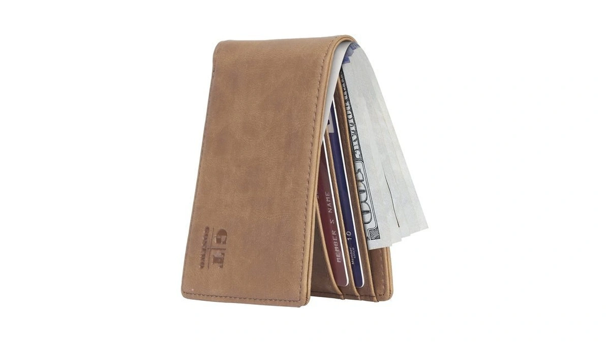 Amazon code: Gostwo Rfid Blocking Bifold Wallet For T