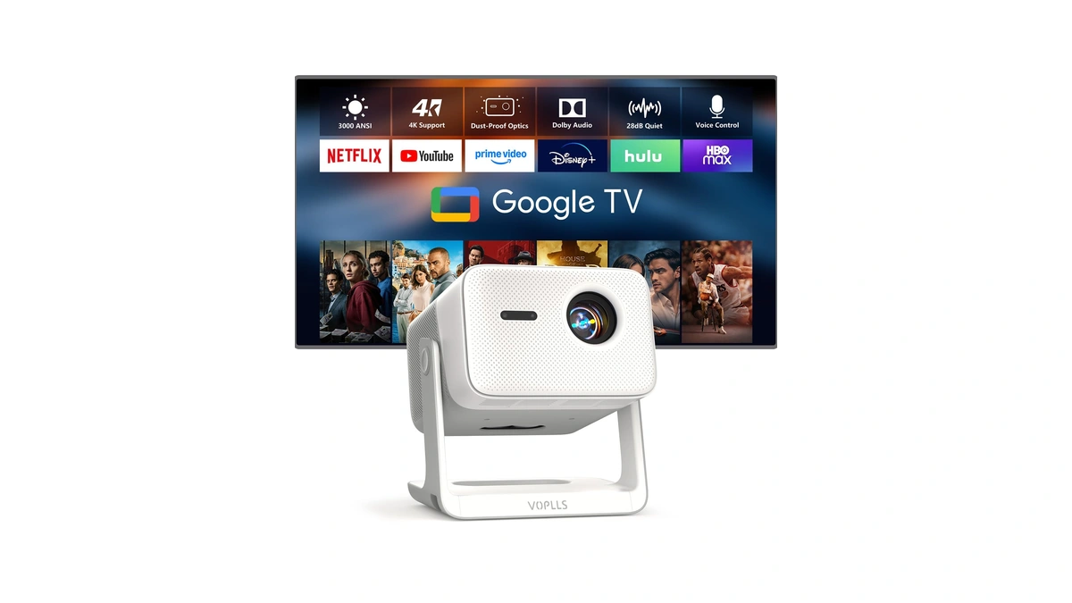【flagship Official Licensed Google Tv】smart Outdoor 4k Projector With Wifi