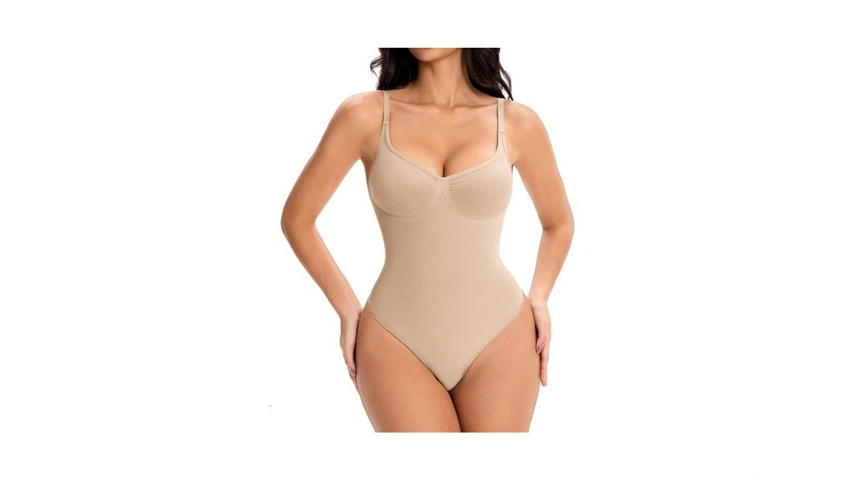 Anylost Backless Thong Shapewear For Women With Tummy Control, Seamless