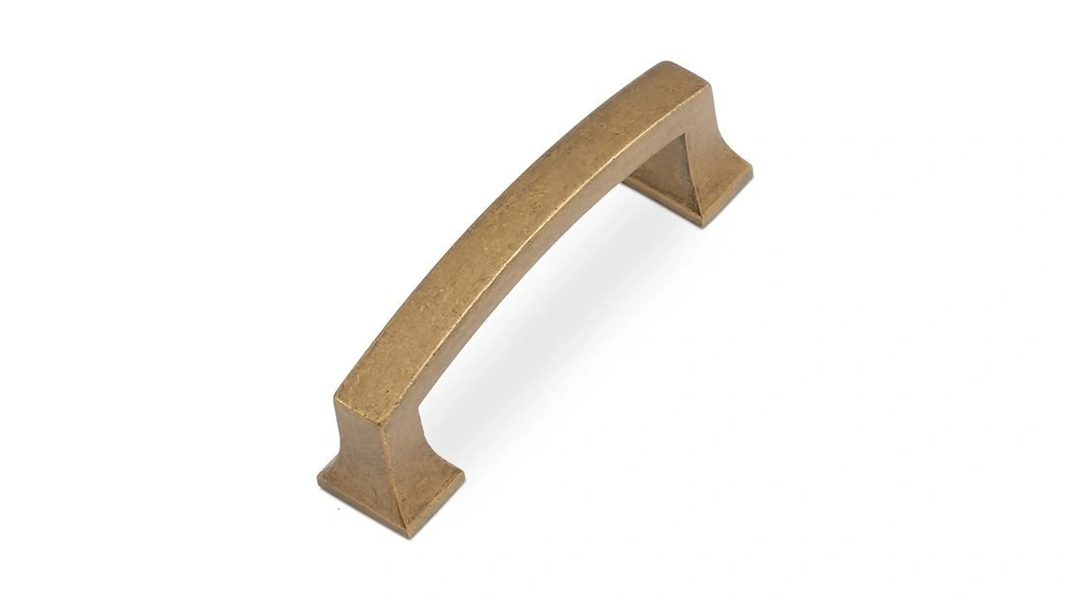 Cotykiley 10 Pack 3inch(76mm) Antique Brass Kitchen Cabinet Handles Cabinet