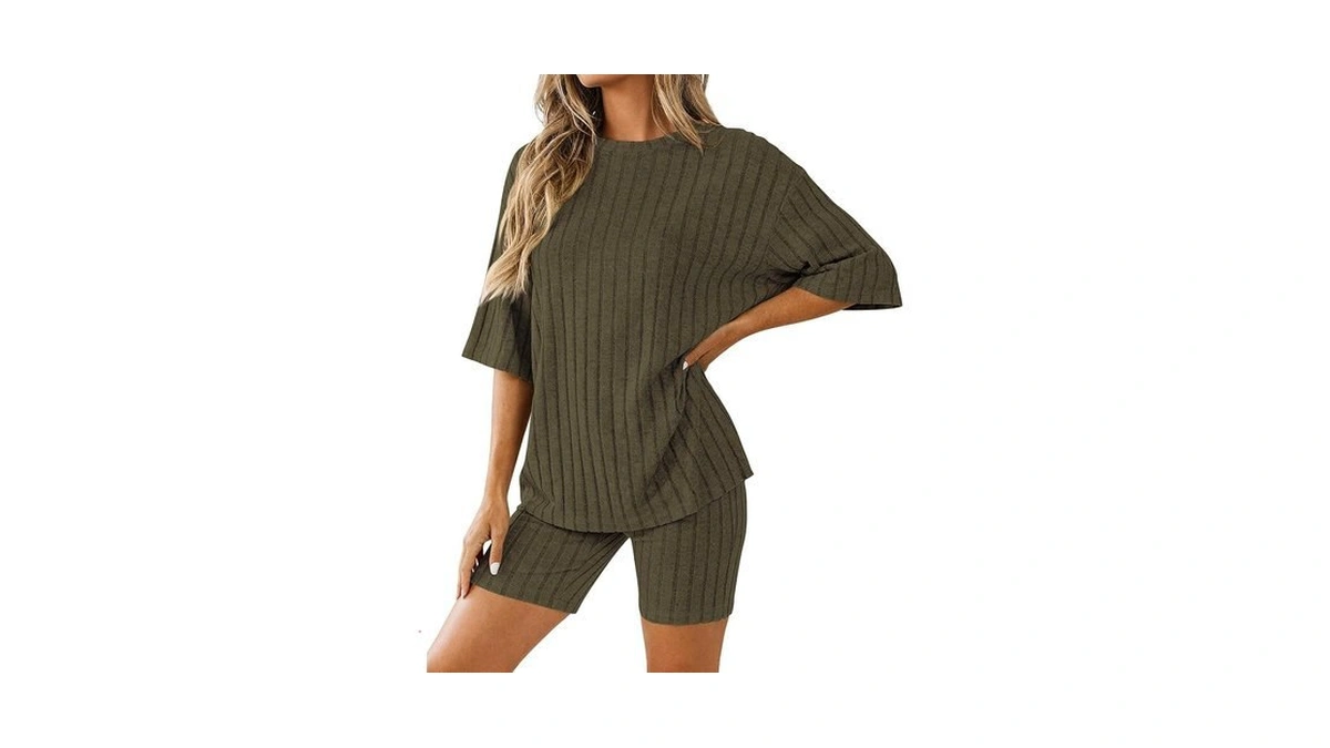 Kirundo Short Sets For Women Summer 2 Piece Matching Lounge