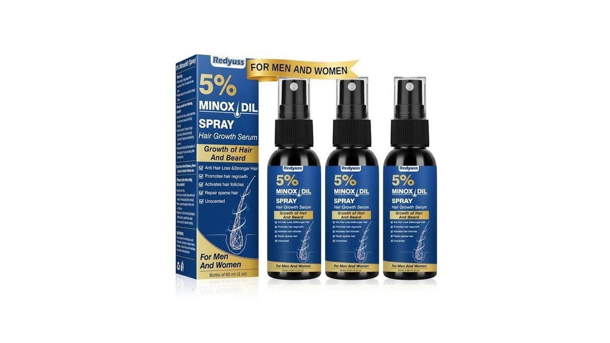 5% Minoxidil For Men And Women Hair Growth Spray Serum