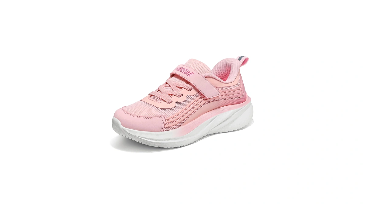 Runside Kids Tennis Running Breathable Shoes, 9 Toddler, Pink