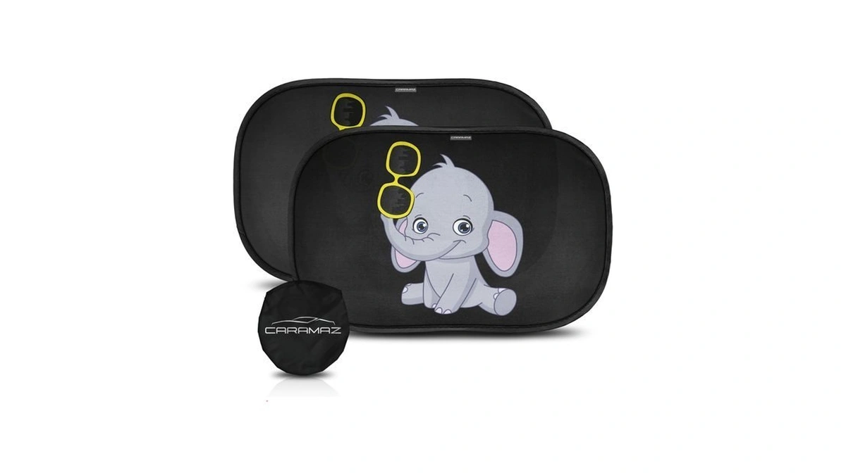 Caramaz Car Window Shade For Baby With Certified Uv-protection 2