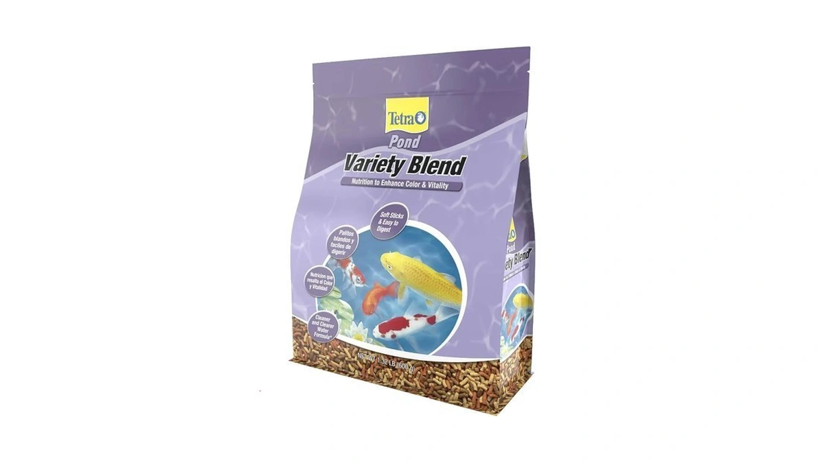 Amazon : Tetra Pond Variety Blend Fish Food For C