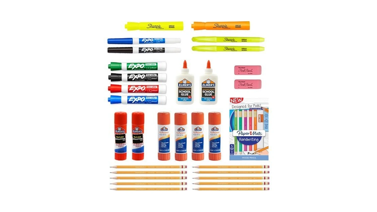 Sharpie School Supplies Variety Pack, My First All In One