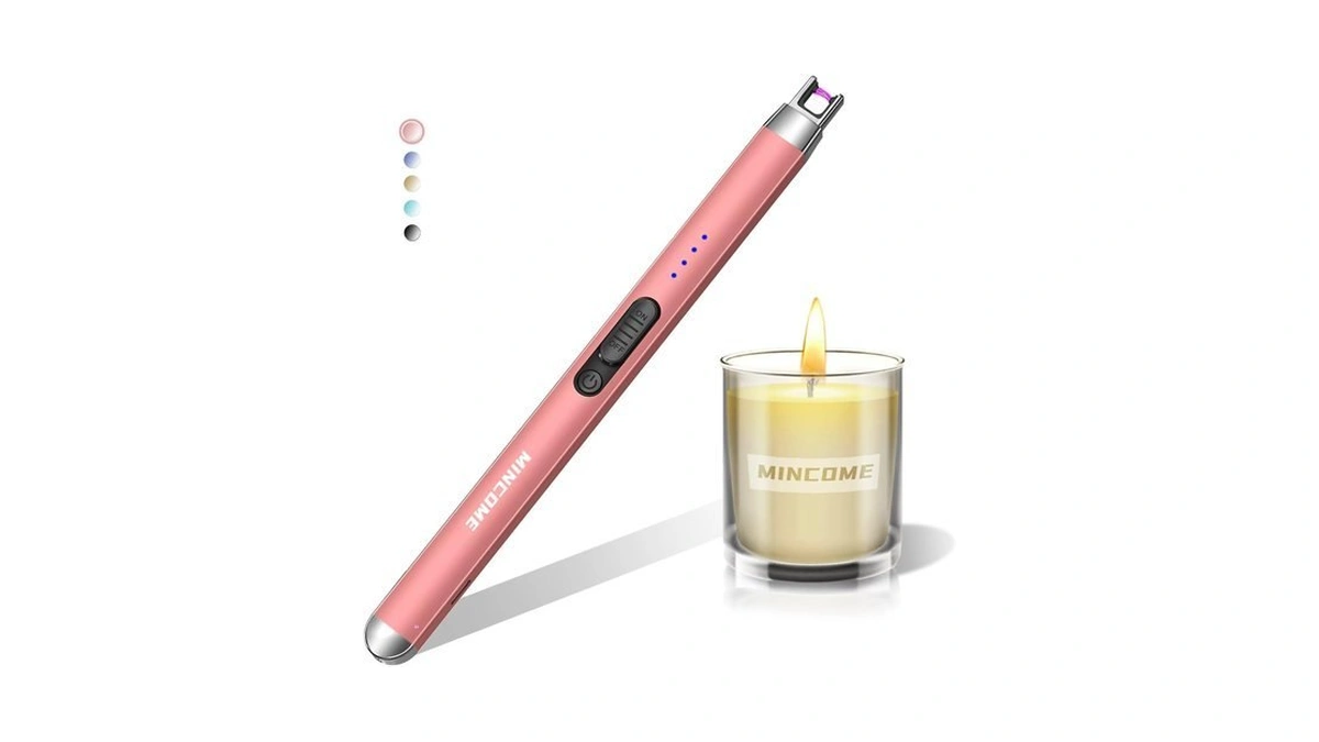 Mincome Candle Lighter, Electric Rechargeable Usb Plasma Arc Lighter With