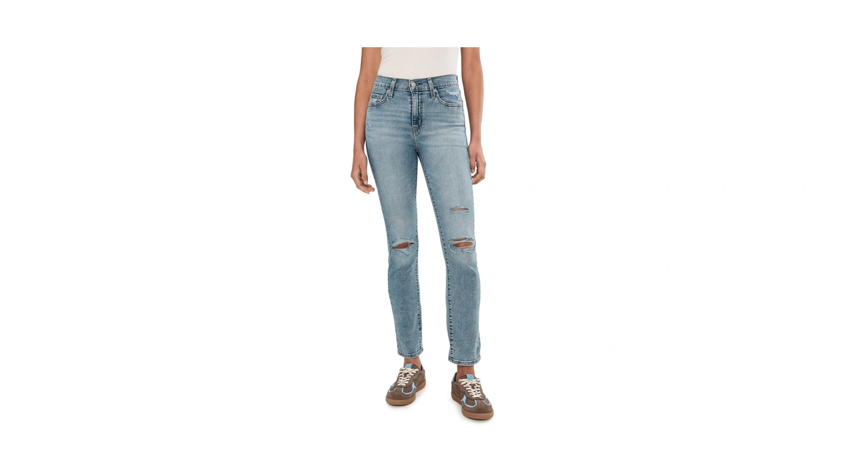 Levi's Women's 724 High Rise Straight Jeans, (new) Know The