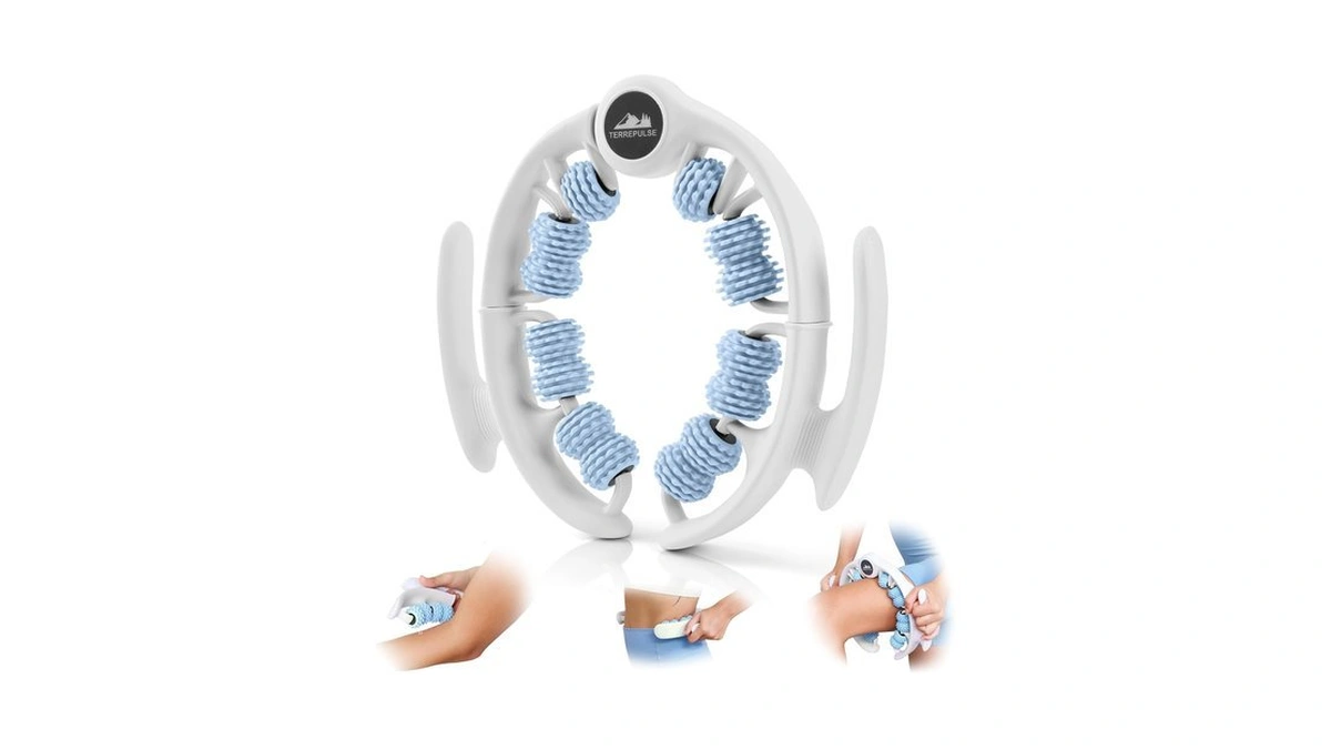 Terrepulse Anti Cellulite Roller & Lymphatic Drainage Massager | Deep