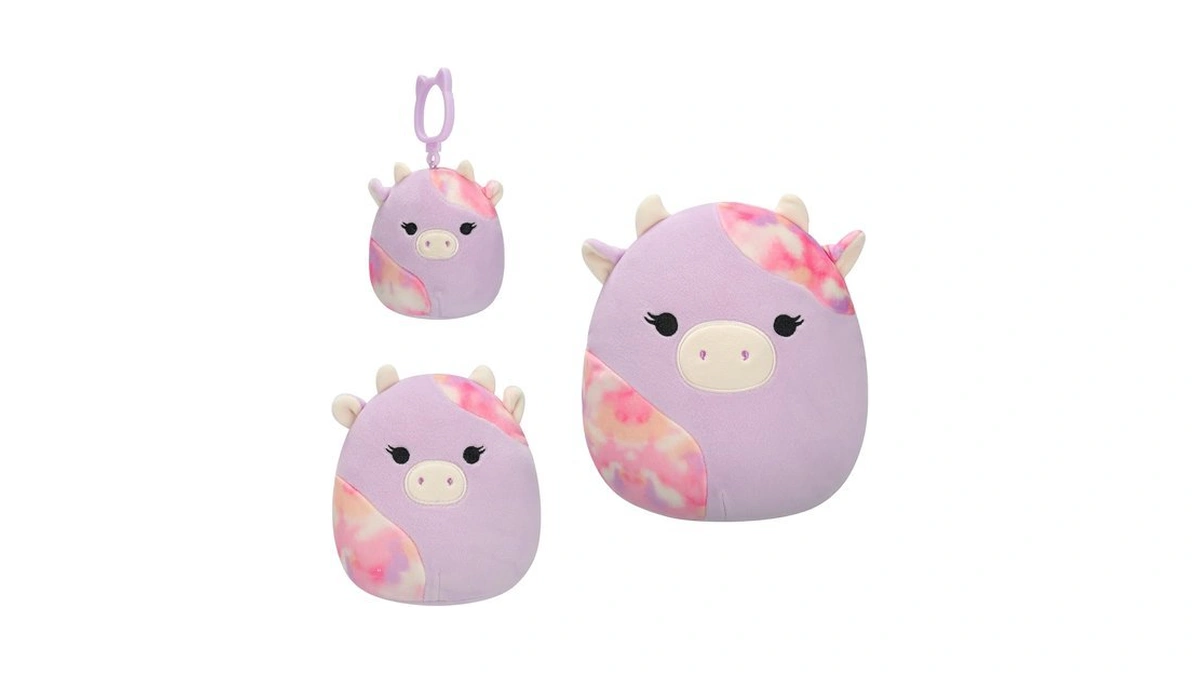 Squishmallows Original Suri Sunset Cow 3-pack (3.5in, 5in, 8in) –