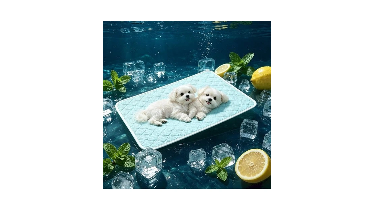 Kmirtne Dog Cooling Mat Instant Self Cooling Pad For Dogs