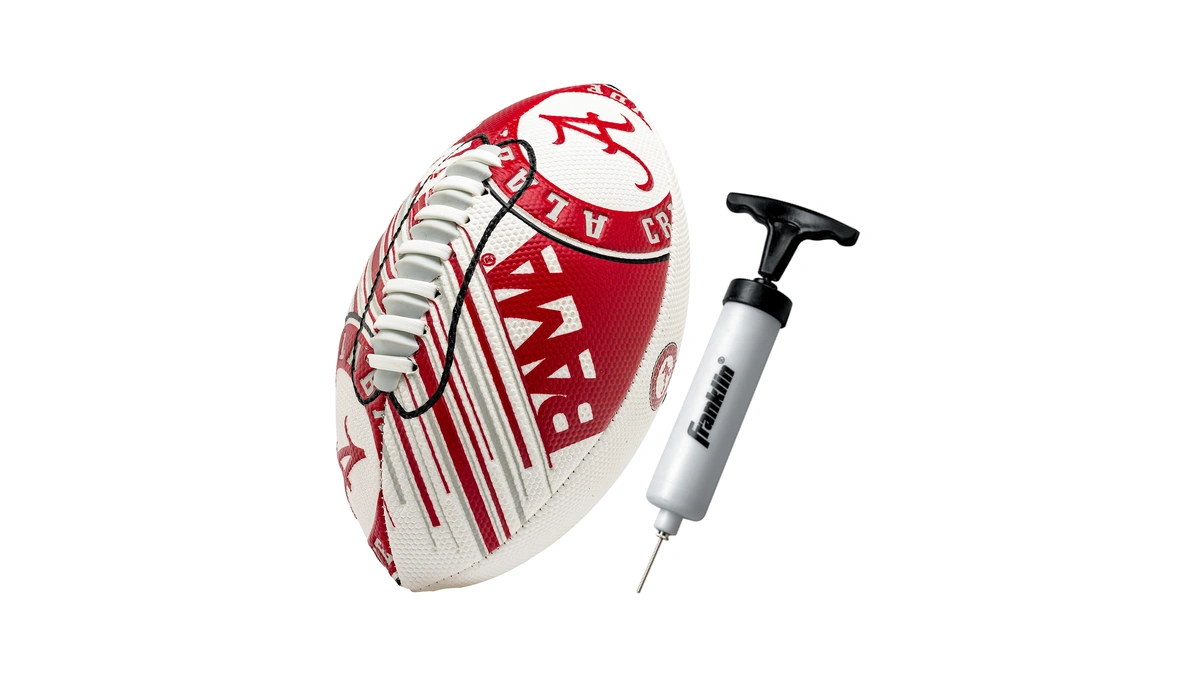 Franklin Sports Ncaa Foam Mini Football - 8.5" - Alabama