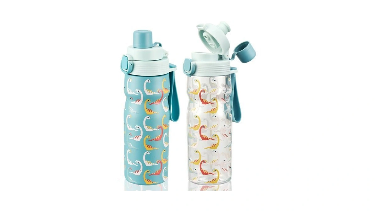 Maison Huis Kids Water Bottles 2 Pack, 18/8 Stainless Steel