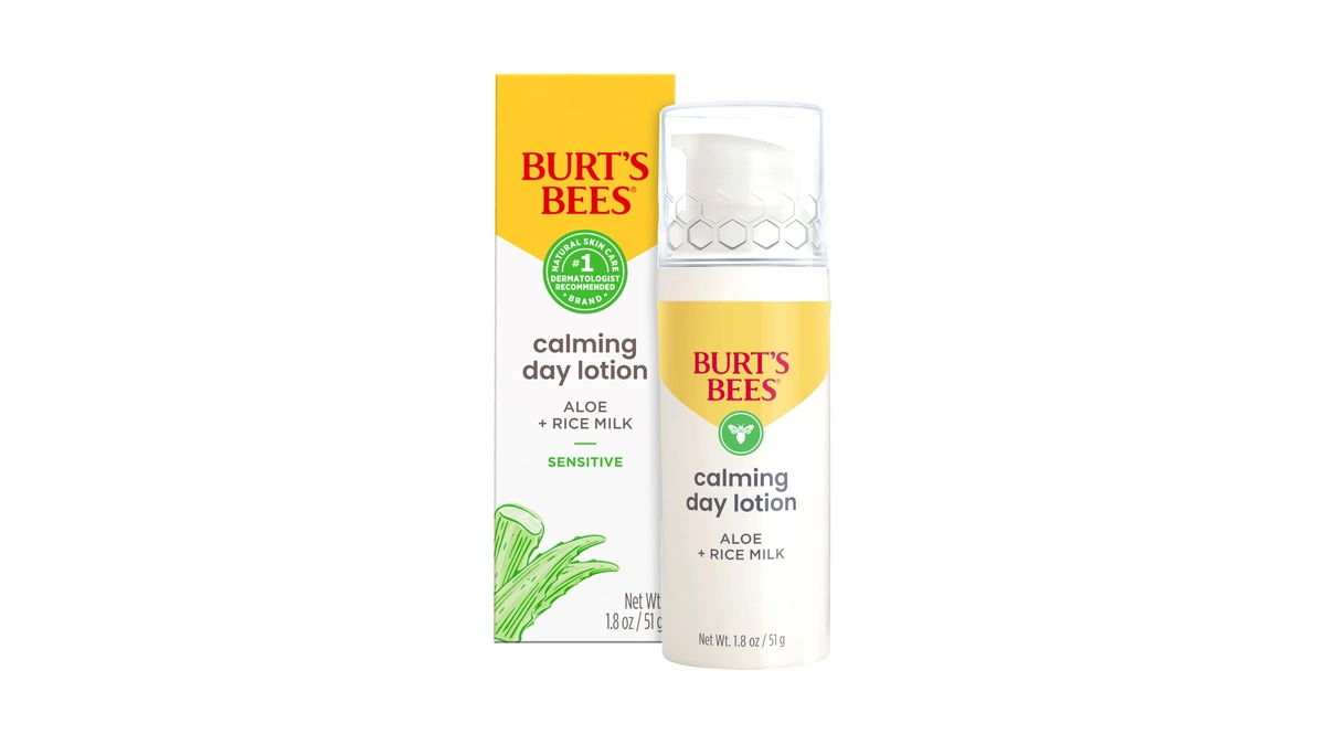 Burt's Bees Calming Day Face Lotion With Aloe And Rice