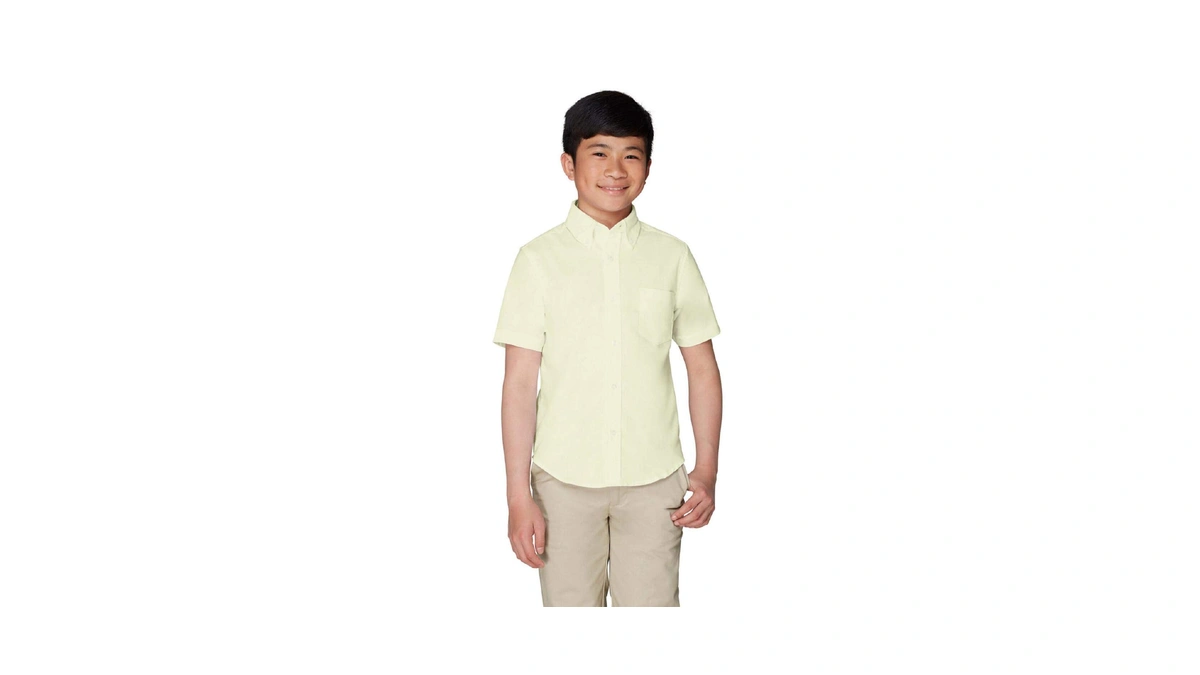 French Toast Boys Short Sleeve Classic Poplin...