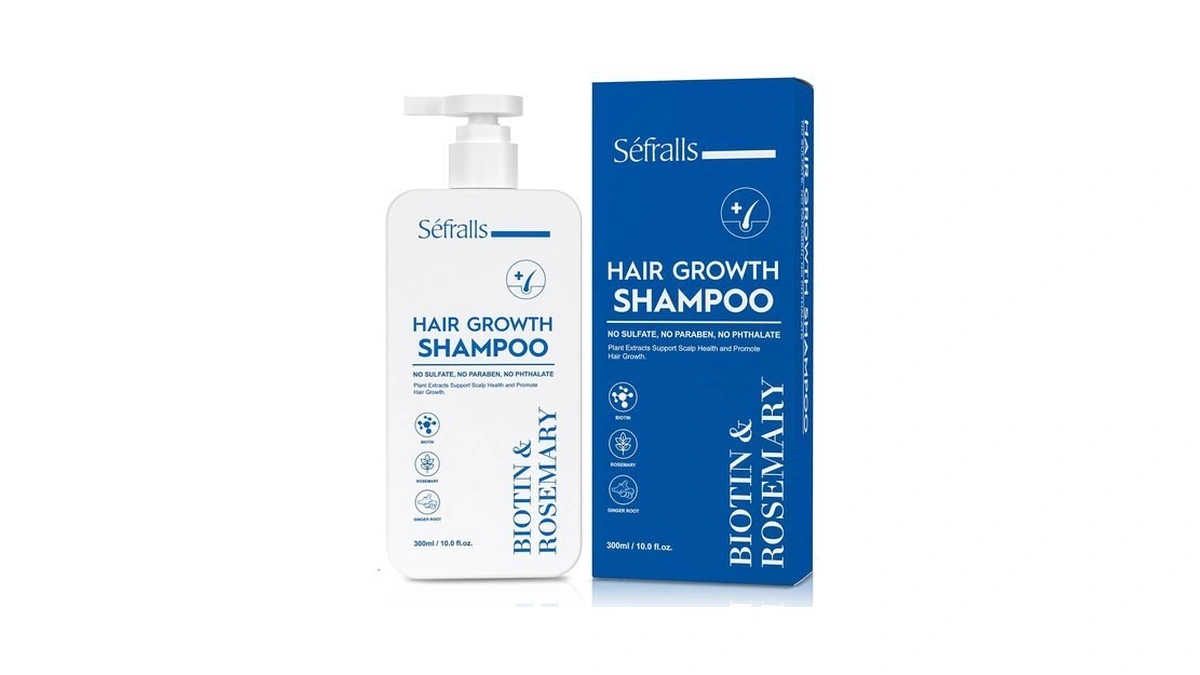 Biotin & Rosemary Shampoo For Hair Growth: Hair Loss Shampoo