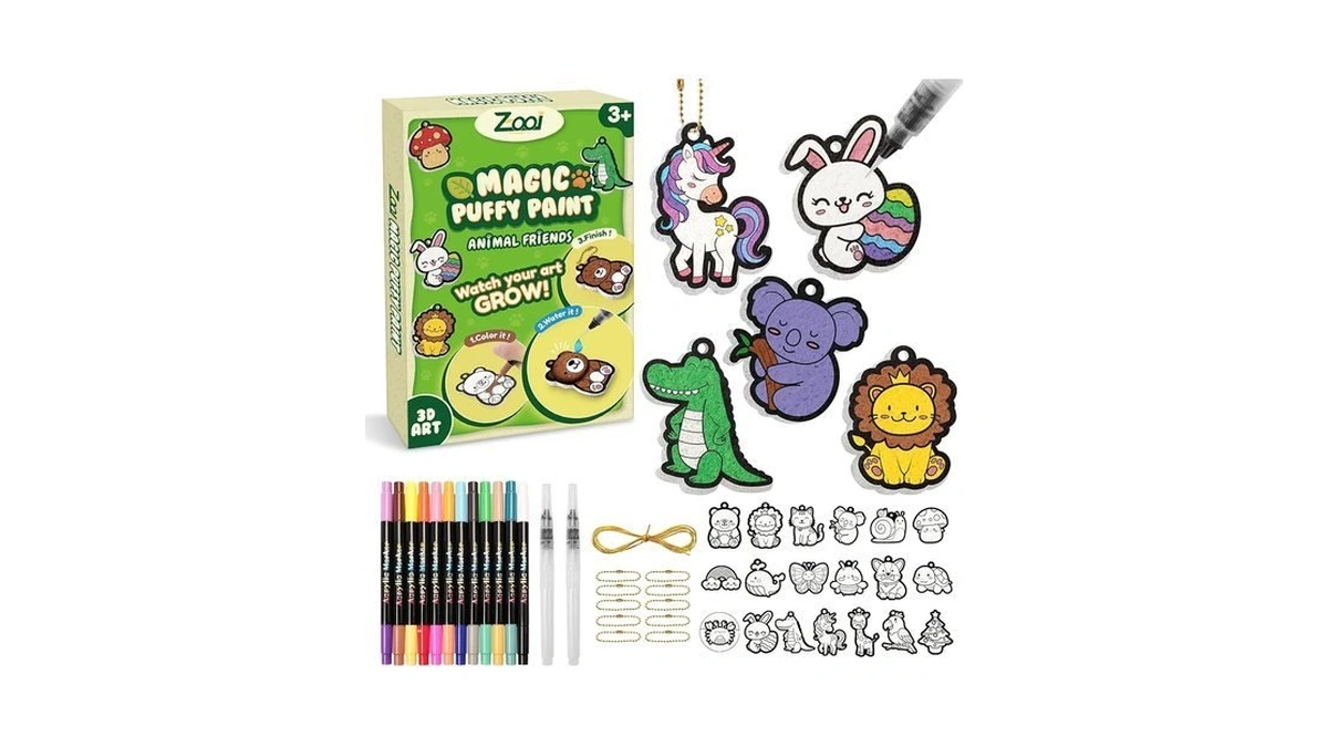 Magic Puffs Paint 3d Art Crafts Kit, Back To School