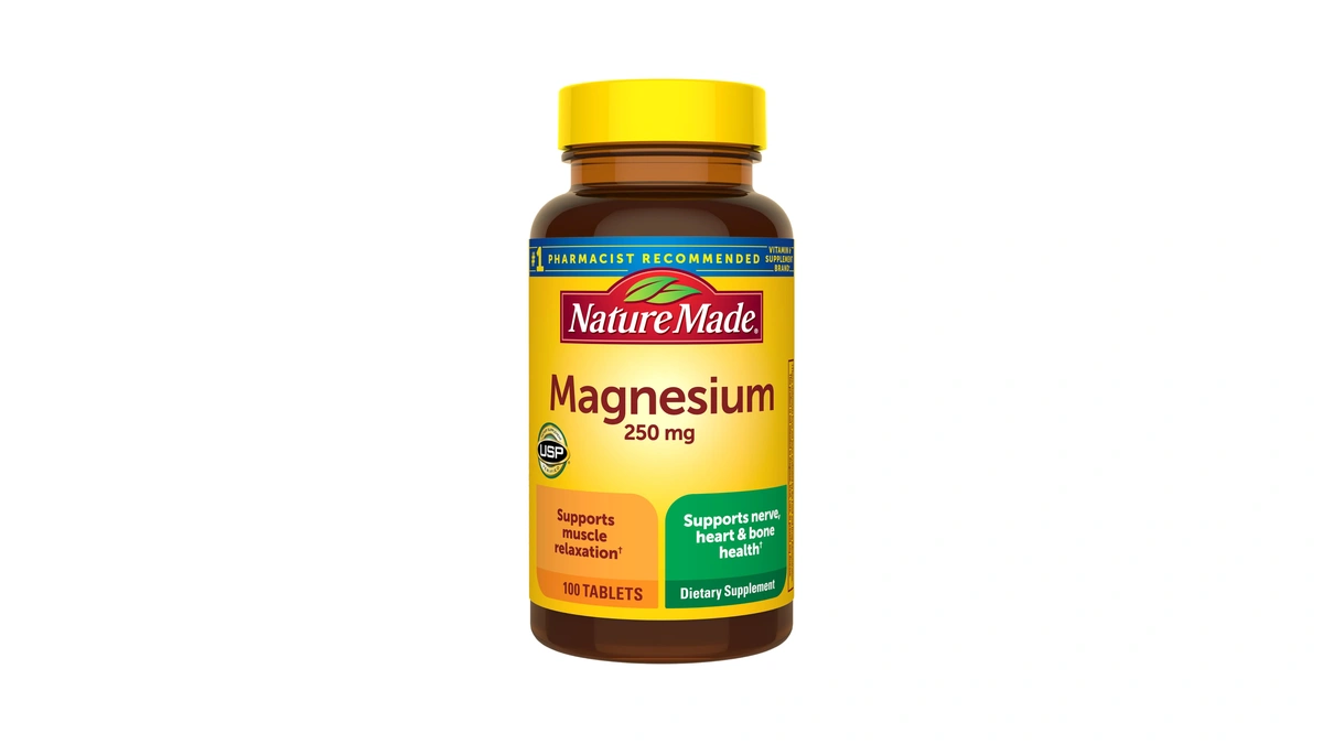 Nature Made Magnesium Oxide 250 Mg, 100 Tablets