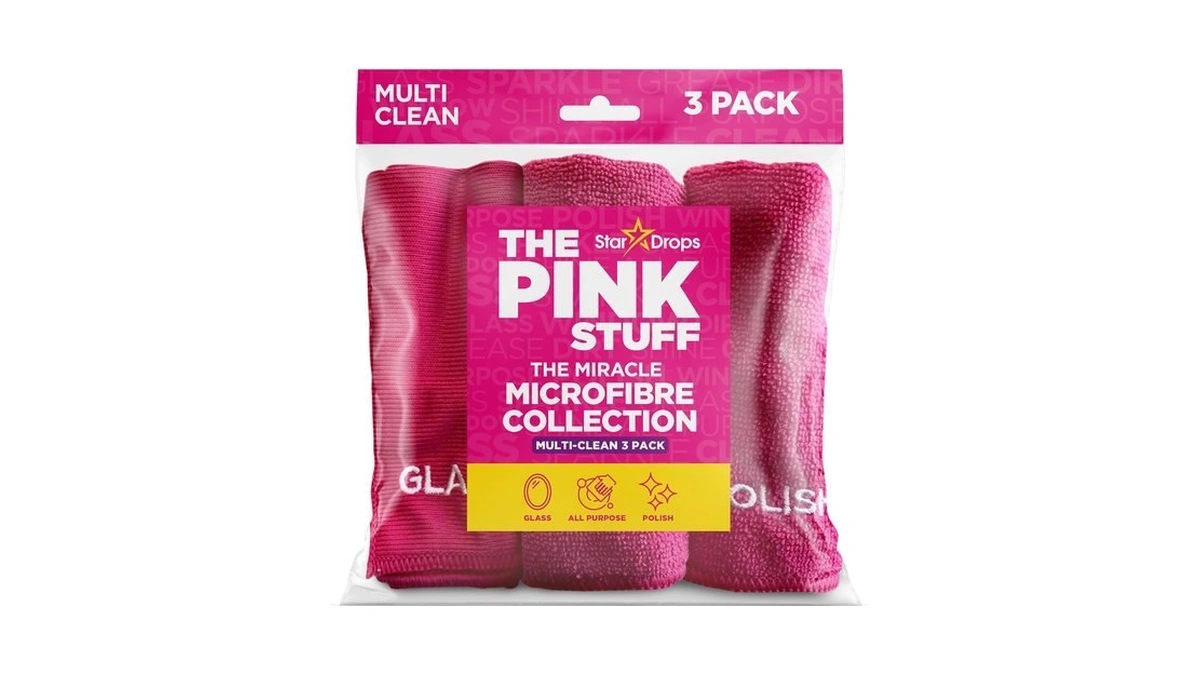 Stardrops β The Pink Stuff β Miracle Microfibre Cloth Collection