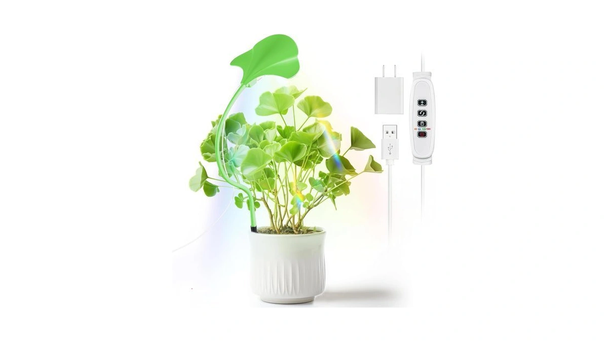 V.c Formark Led Grow Light, Full Spectrum Leaf Shaped Plant