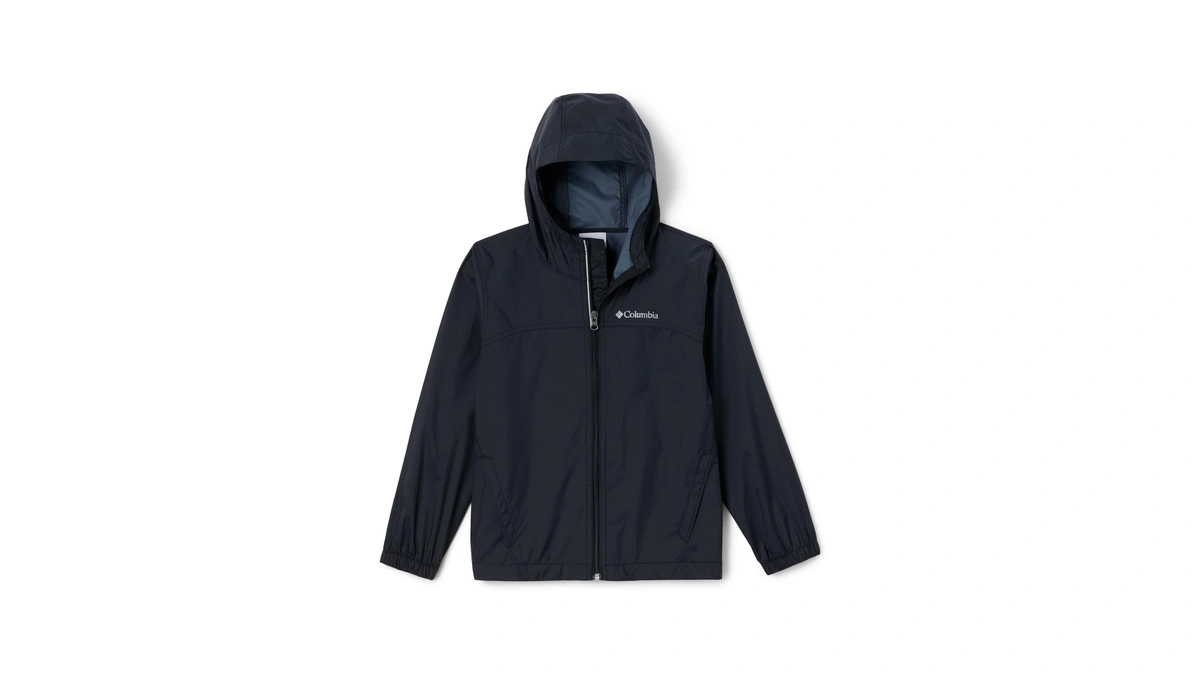 Columbia Youth Boys Glennaker Rain Jacket, 2024 Black, X-small
