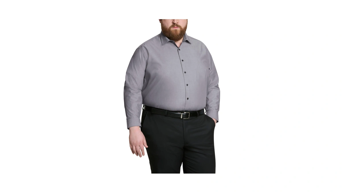 Unlisted By Kenneth Cole Mens Big And Tall Solid Dress