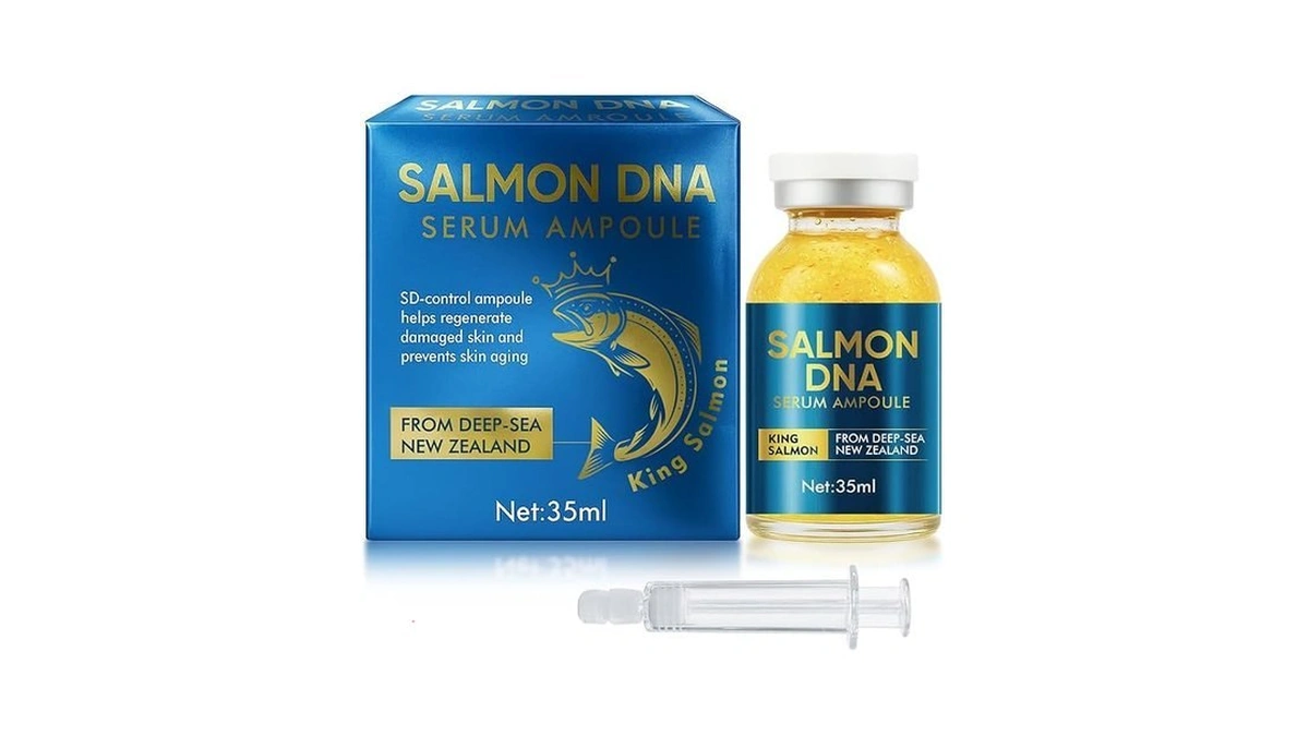 Salmon Dna Ampoule, 35ml Hydrating Microneedling Serum