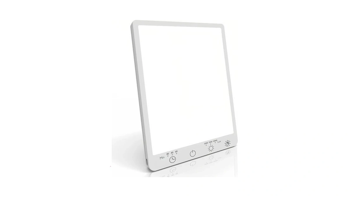 Light Therapy Lamp With 10,000 Lux, Uv-free, Led Bright 3