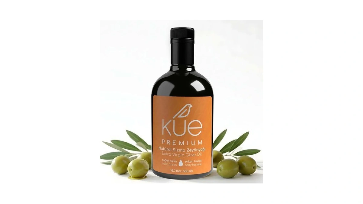 Kue Premium Extra Virgin Olive Oil 16.9 Fl Oz -