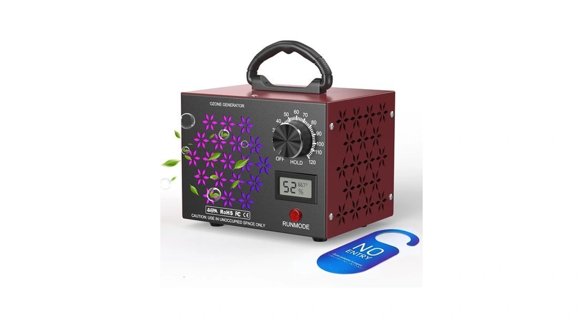 120,000mg/h Ozone Generator Machine With Temp/humidity Display