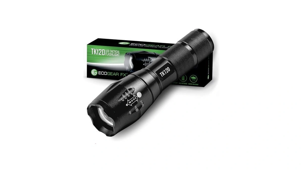 Ecogear Fx Tk120 Small Led Flashlight - 5 Light Modes,